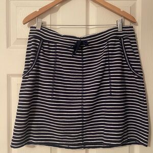 Jones New York Signature large Navy and White A-Line Skirt